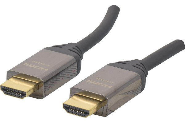 DEXLAN Cordon HDMI®  Premium haute vitesse avec Ethernet -1M